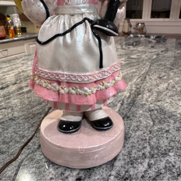 RARE 1976 Juta Sangthaweep Little Girl Lamp - Famous Disney Artist - Picture 3 of 9